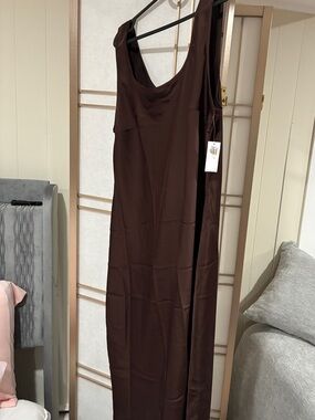 Old Navy Chocolate Brown Tank Maxi Dress